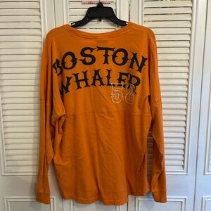 J. America Vibrant Orange Cotton Shirt